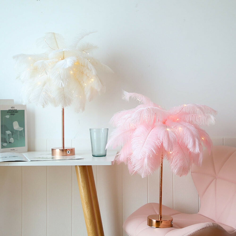 ✨The Ostrich Feather Lamp