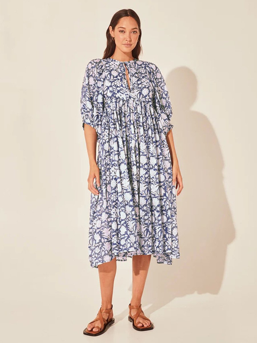 Women Oversized Floral Dresses