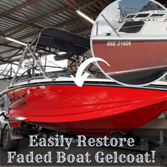 Shiny Boat Faded Gelcoat Restorer