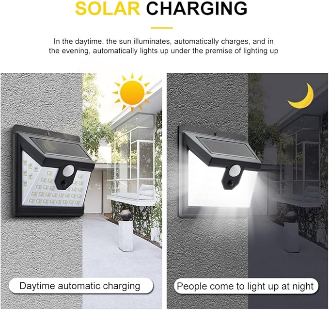 LED Solar Security Lights- 3-in-1 Sensor