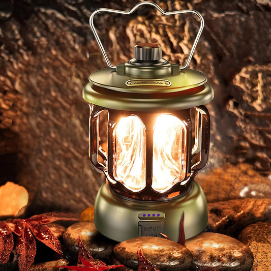 Rechargeable Waterproof Retro Camping Lamp