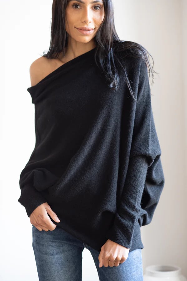 🎄Last Day Sale 49% OFF✨Asymmetric Draped Jumper