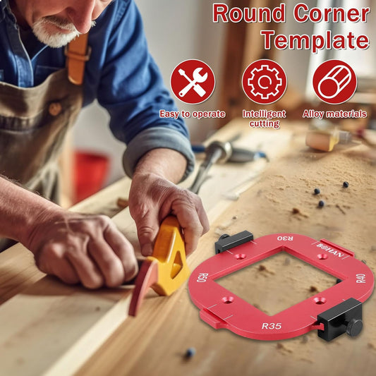 🔥Summer Hot Sale Promotion-49% OFF🛠️-Woodworking Round Corner Positioning Mold