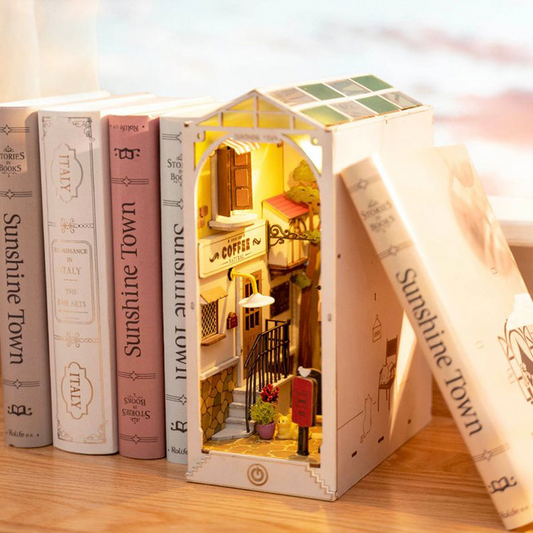 3D Wooden Book Nook Puzzle