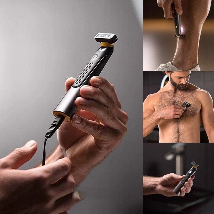 🔥HOT SALE🔥Rechargeable full body hair trimmer razor and beauty device titanium