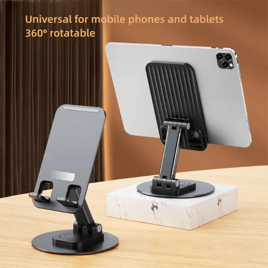 Folding computer phone holder in aluminium alloy