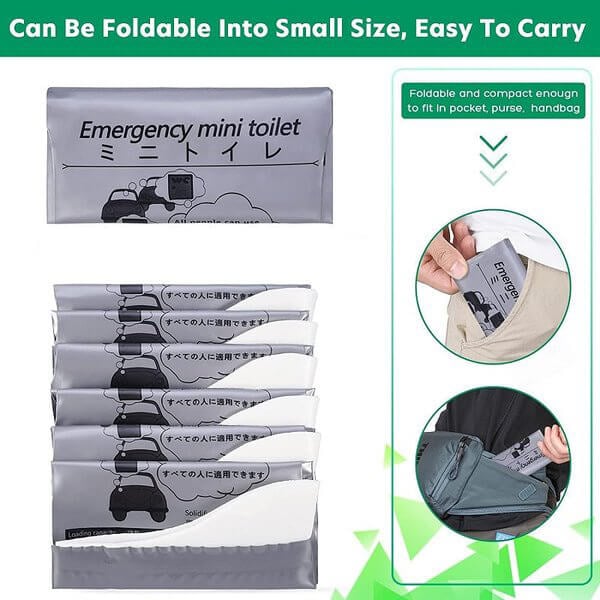 Portable Travel Pee Bags (700ML)