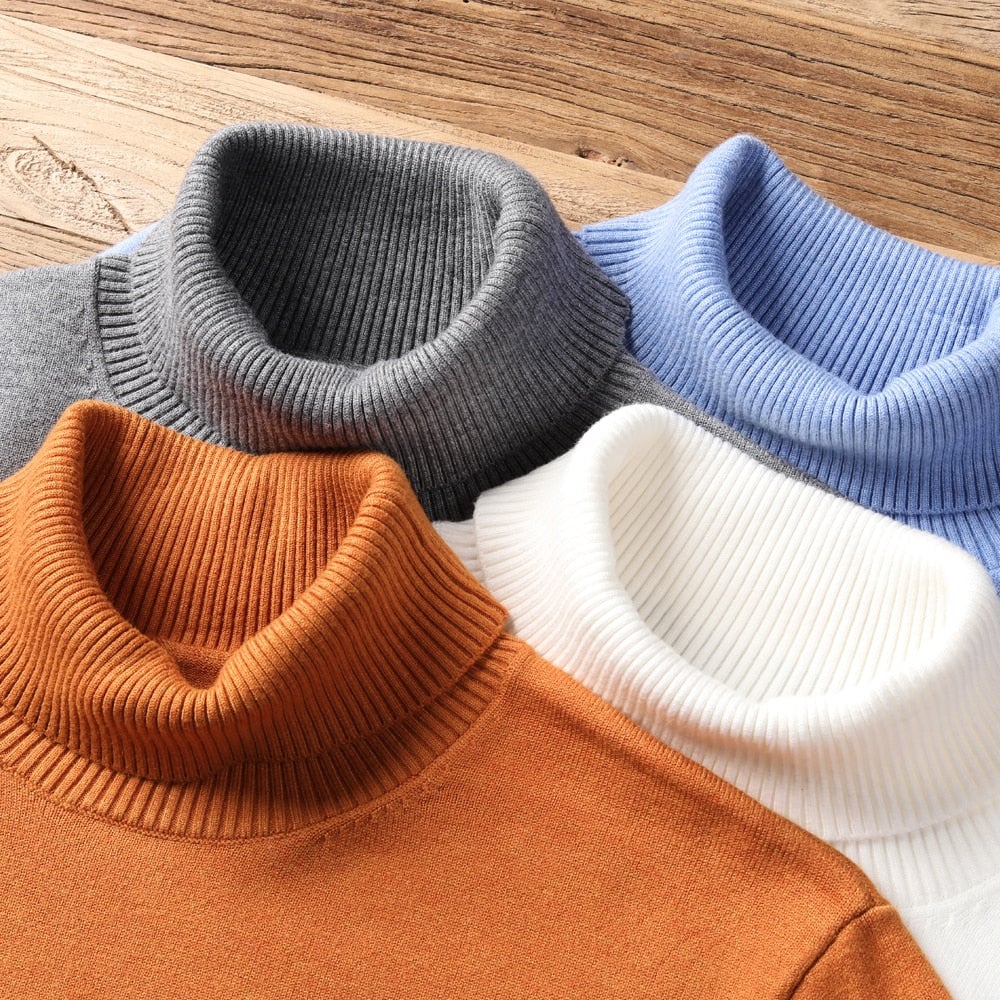 HEARTH 100% MERINO ACE WOOL TURTLENECK