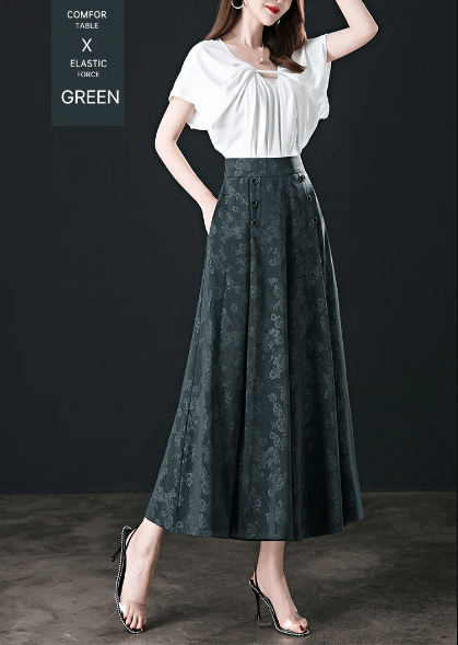 NEW LATEST DESIGNABLE ICE SILK PALAZZO PANTS COOL & COMFY PALAZZO PANTS