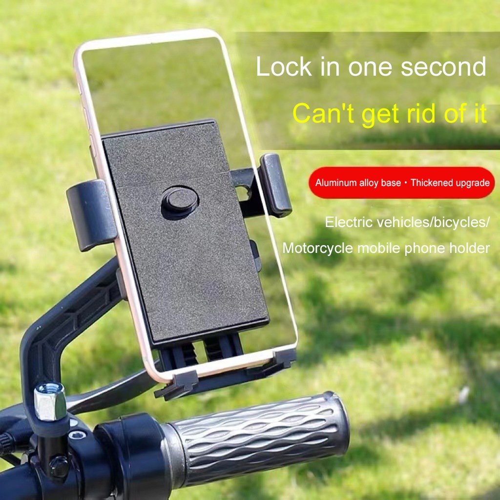 🏍️📱Easy one touch motorbike phone holder