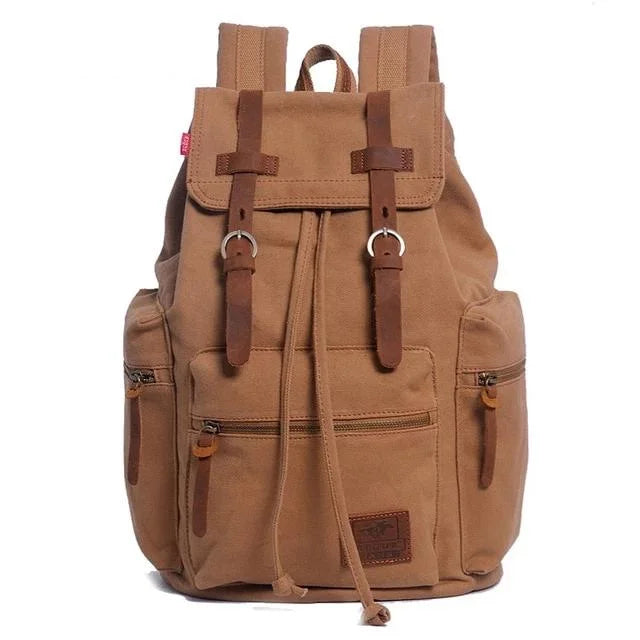 Men's Vintage Canvas Bag Backpack