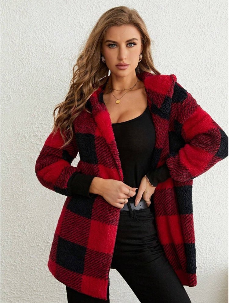 Women Oversized Sherpa Jacket 🔥 Buy 2 Free Shipping 🔥