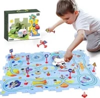 🔥Children's Educational Puzzle Track Car Play Set