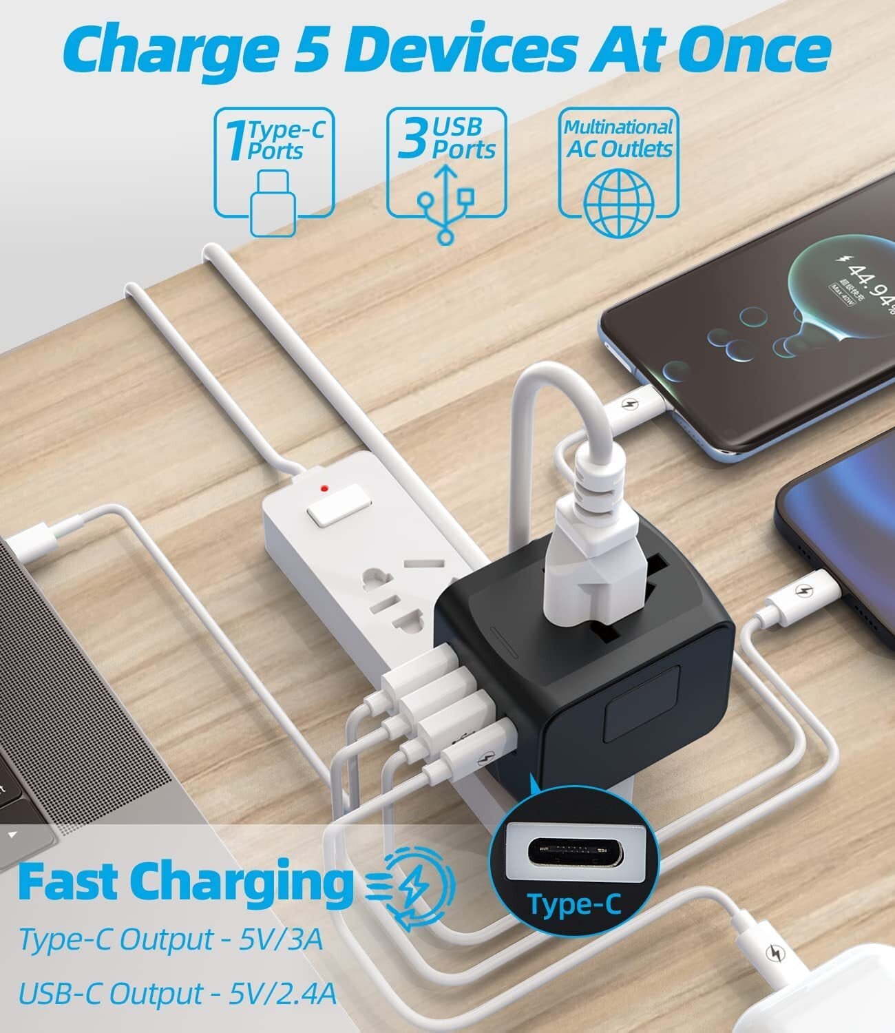 Multifunctional travel charger converter - ✨(Buy 2 free shipping)✨