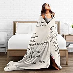 🎁To My Daughter - Warm Gift Blanket (49% OFF TODAY)