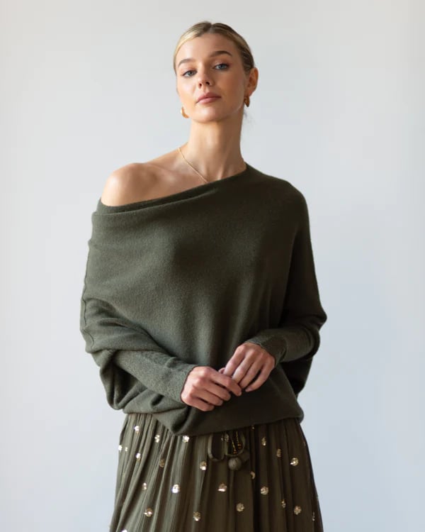 🎄Last Day Sale 49% OFF✨Asymmetric Draped Jumper