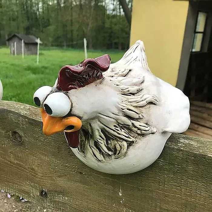 🐓Garden Resin Chicken Sculpture