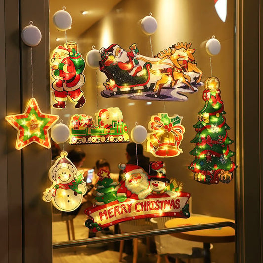 Christmas Window Decoration Hanging Lights(🎅 Christmas Early Special Offer - 49% OFF)