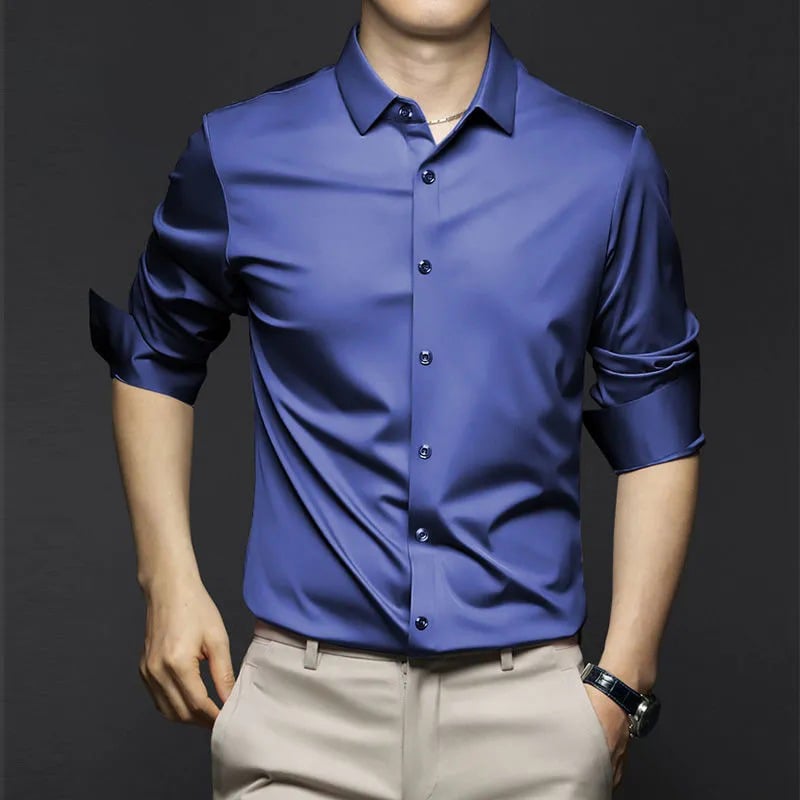 Men's breathable wrinkle-resistant shirts