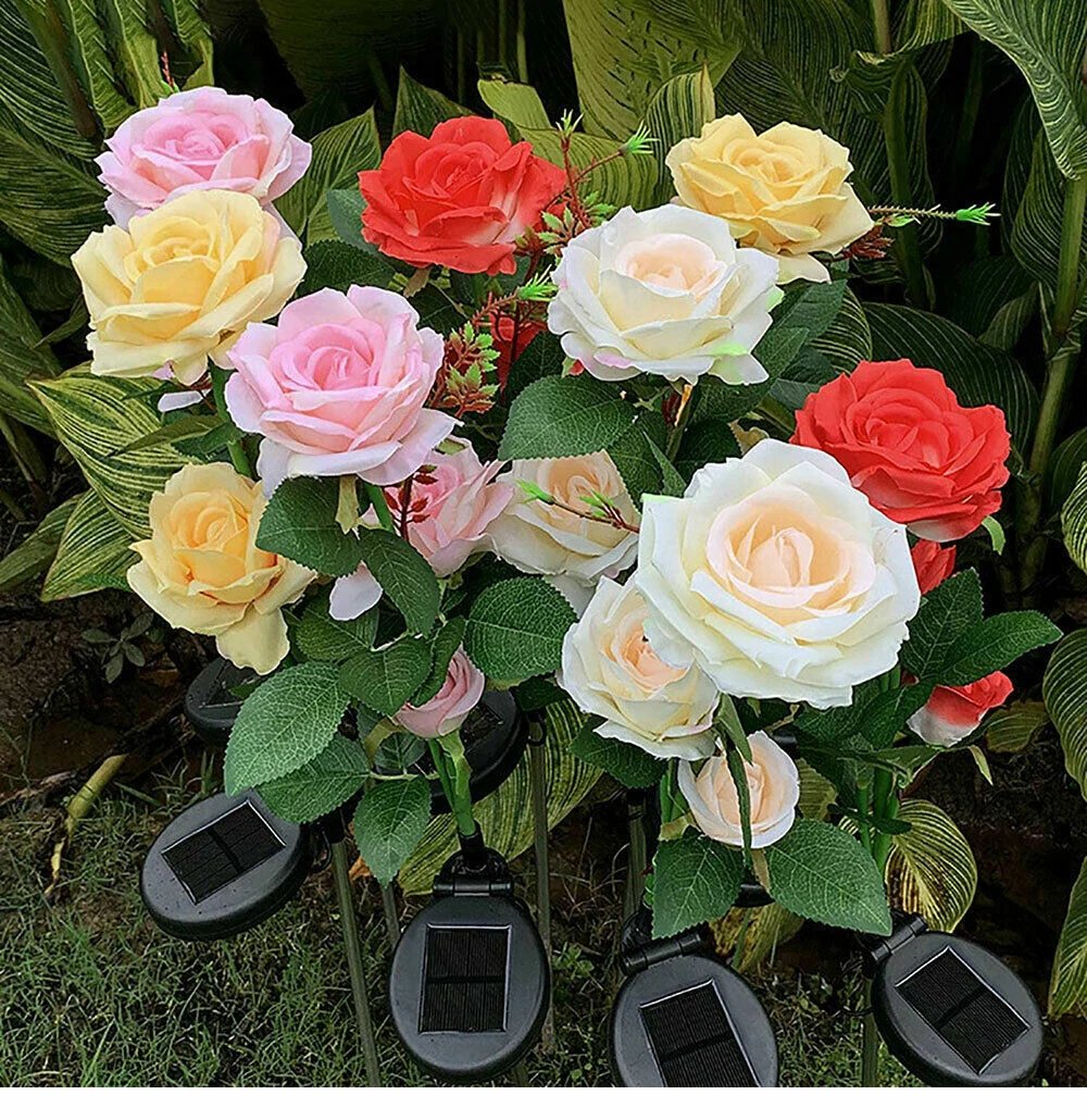 [🏆49% OFF]Solar Flower Stake Lights