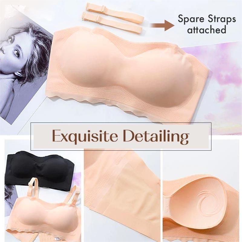 Spring Sale - 🌷Plus size Sexy Strapless Invisible Push Up Bra - 🌟Buy More Save More