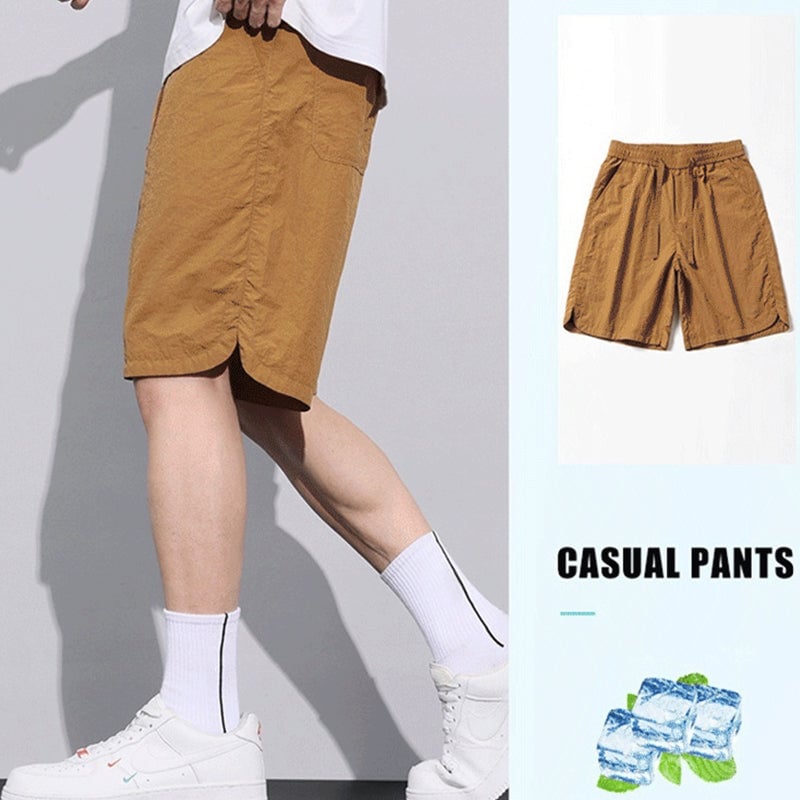 Men's Summer Casual Loose Fit Shorts with Pockets