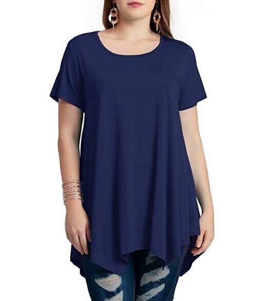 🔥Buy 2 Free Shipping🔥 Plus Size Cotton Loose fit Short Sleeve T Shirt