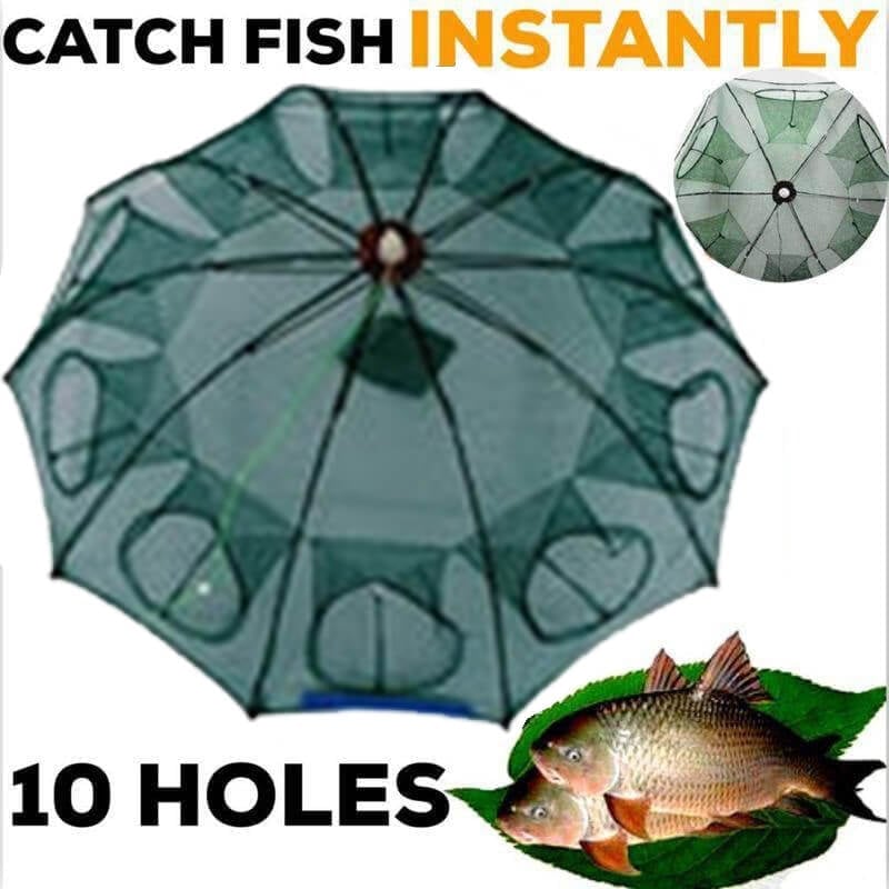 🌞 Summer Sale 🐟 Automatic Foldable Strengthened Fish Catcher