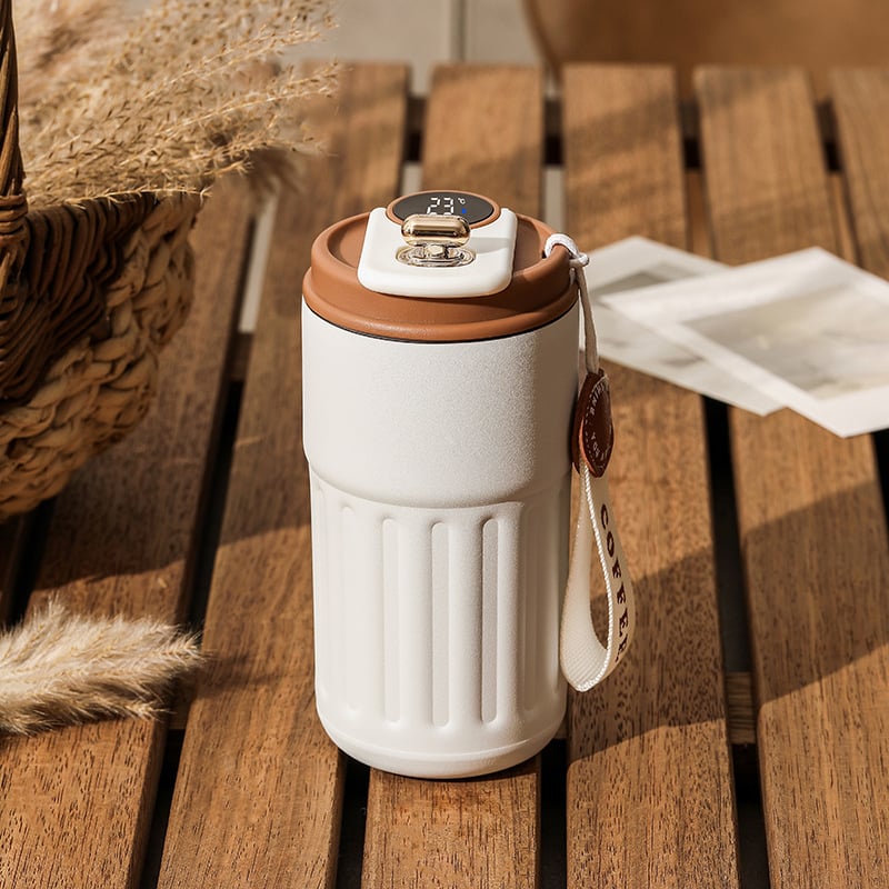 🎉2024 NEW YEAR SALE - 49% OFF🎉 Coffee Thermos With Temperature Display