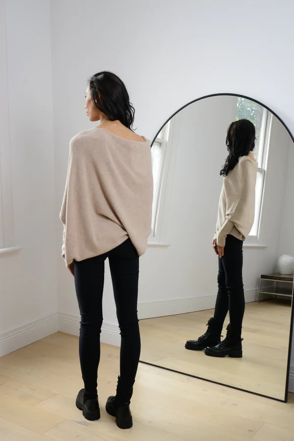 🎄Last Day Sale 49% OFF✨Asymmetric Draped Jumper