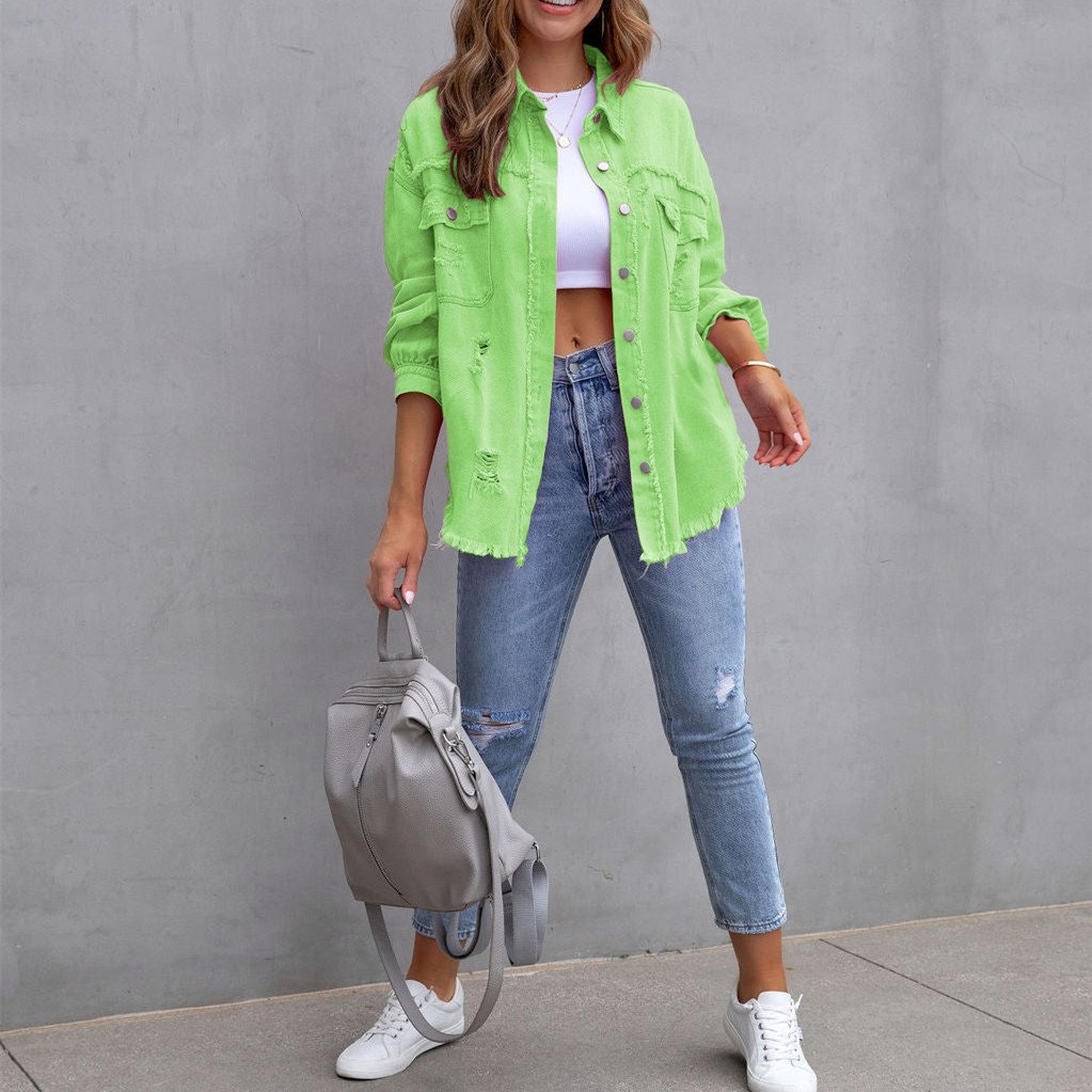 Sienna Relaxed Fit Denim Jacket