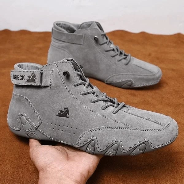 🔥🎁2023-Christmas Hot Sale🎁 - 2023 Italian Handmade Suede Velcro High Boots