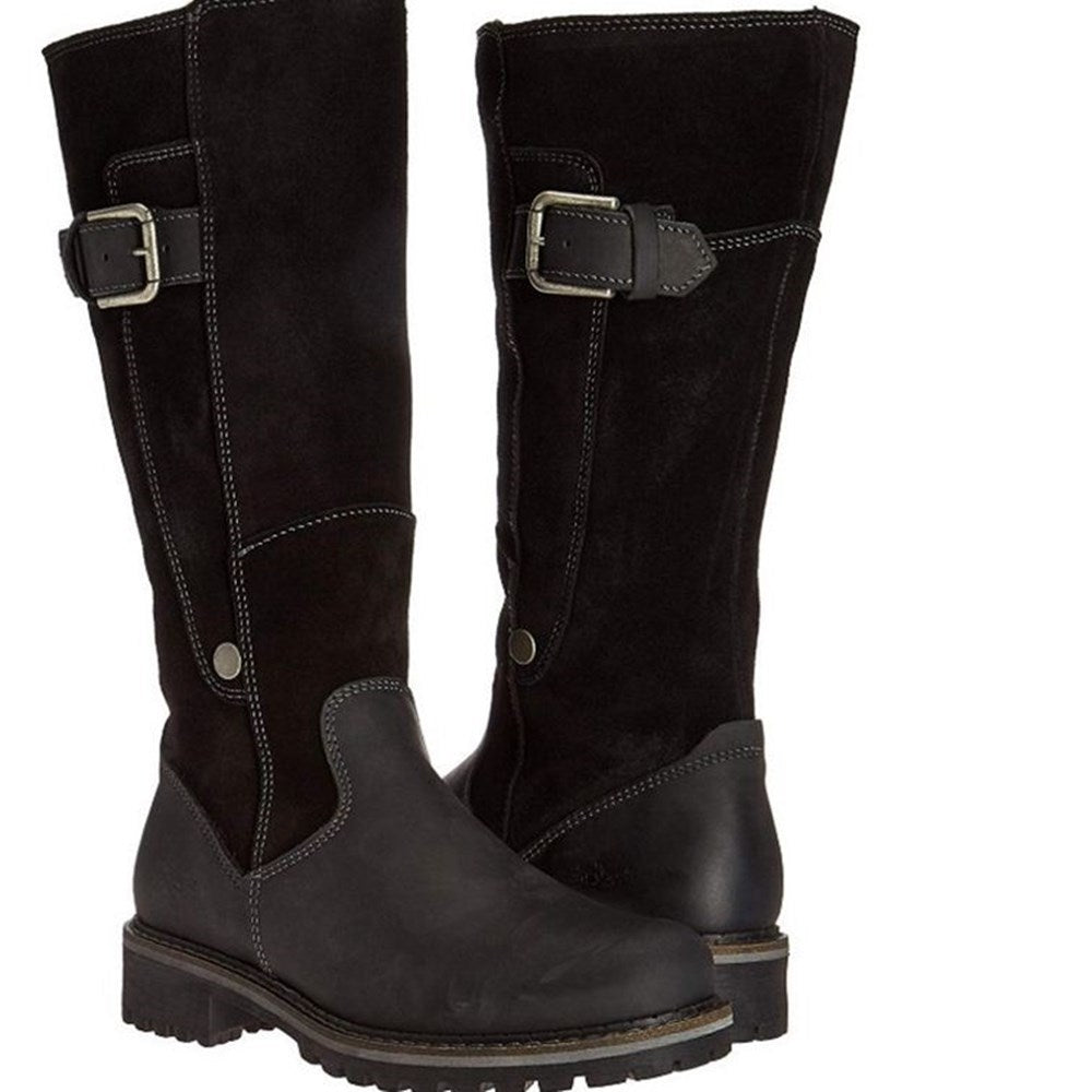 Women's Retro Minimalist Side Zipper Boots