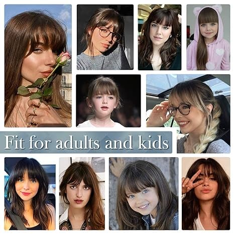 🔥49% OFF👩Clip in Bangs (High temperature filament)