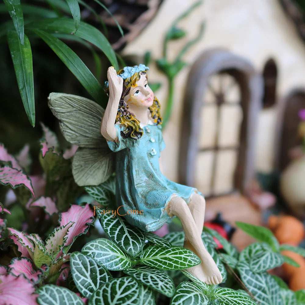 Resin Mini Fairy Garden Ornament Accessories (A Set Of 6)