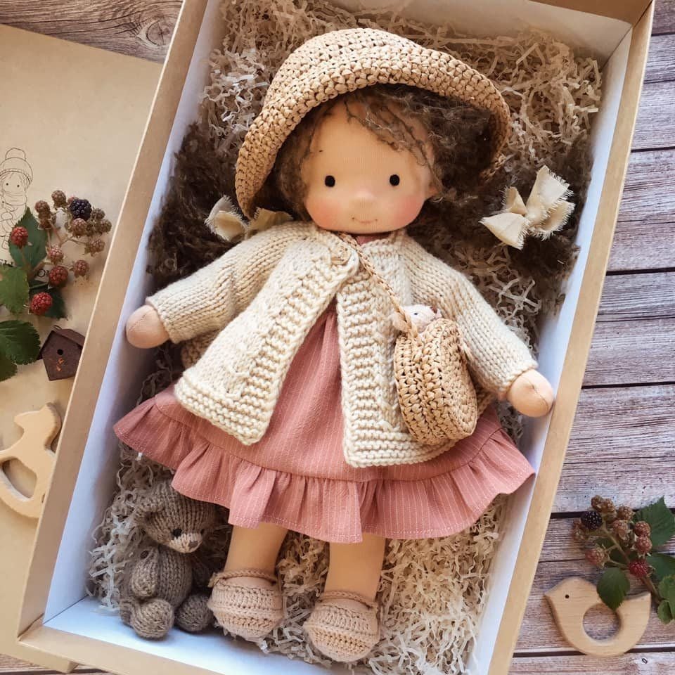 ALL🎁🎁The Best Gift for Kids-Handmade Waldorf Doll👧(Buy2 Free Shipping)