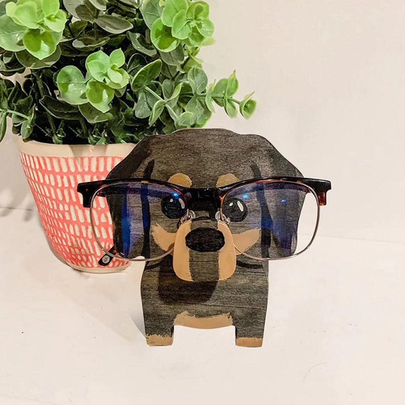 Wooden Eyeglass Stand