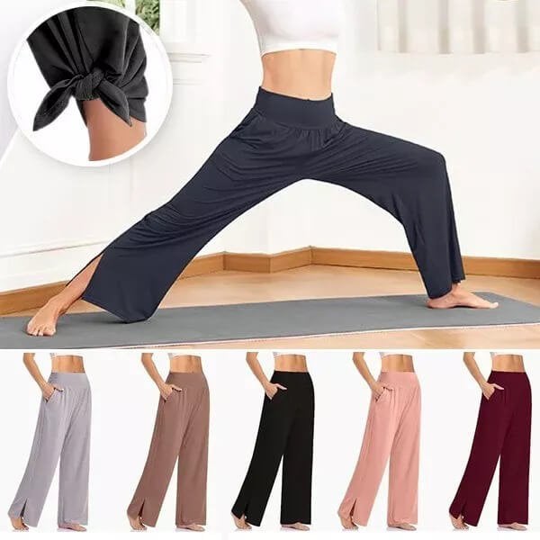 🔥Two for Free Shipping🔥Women's casual loose wide leg yoga jogging pants