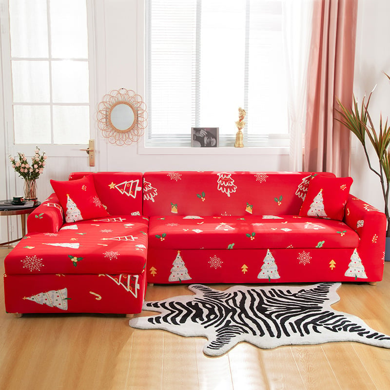 🎅Buy 2 Free Shipping🎅 Christmas-Full-wrapped Universal Stretch Sofa Cover