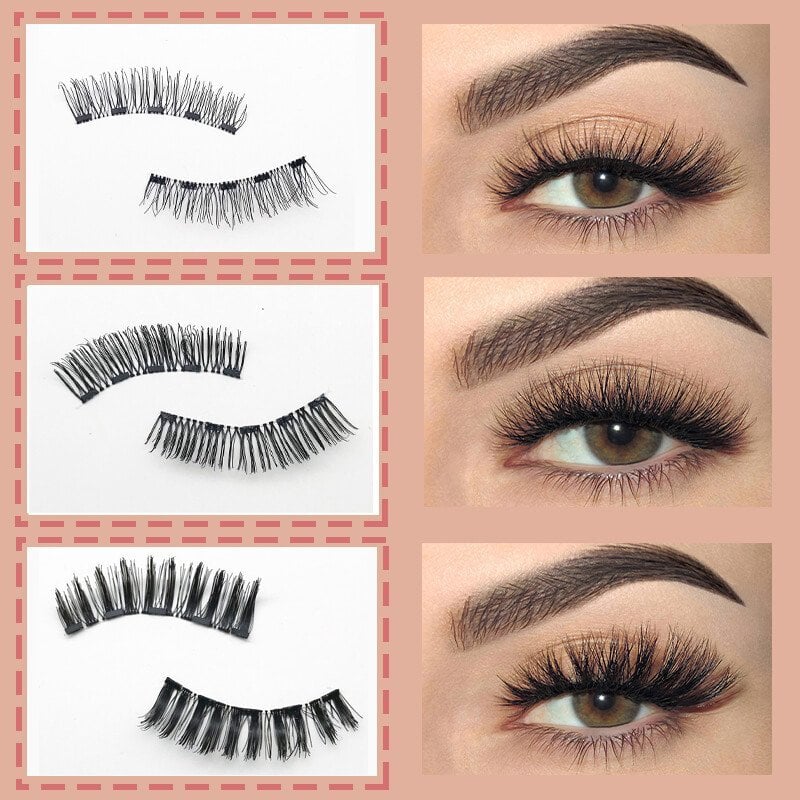 (💖Summer Hot Sale) REUSABLE  MAGNETIC EYELASH KIT