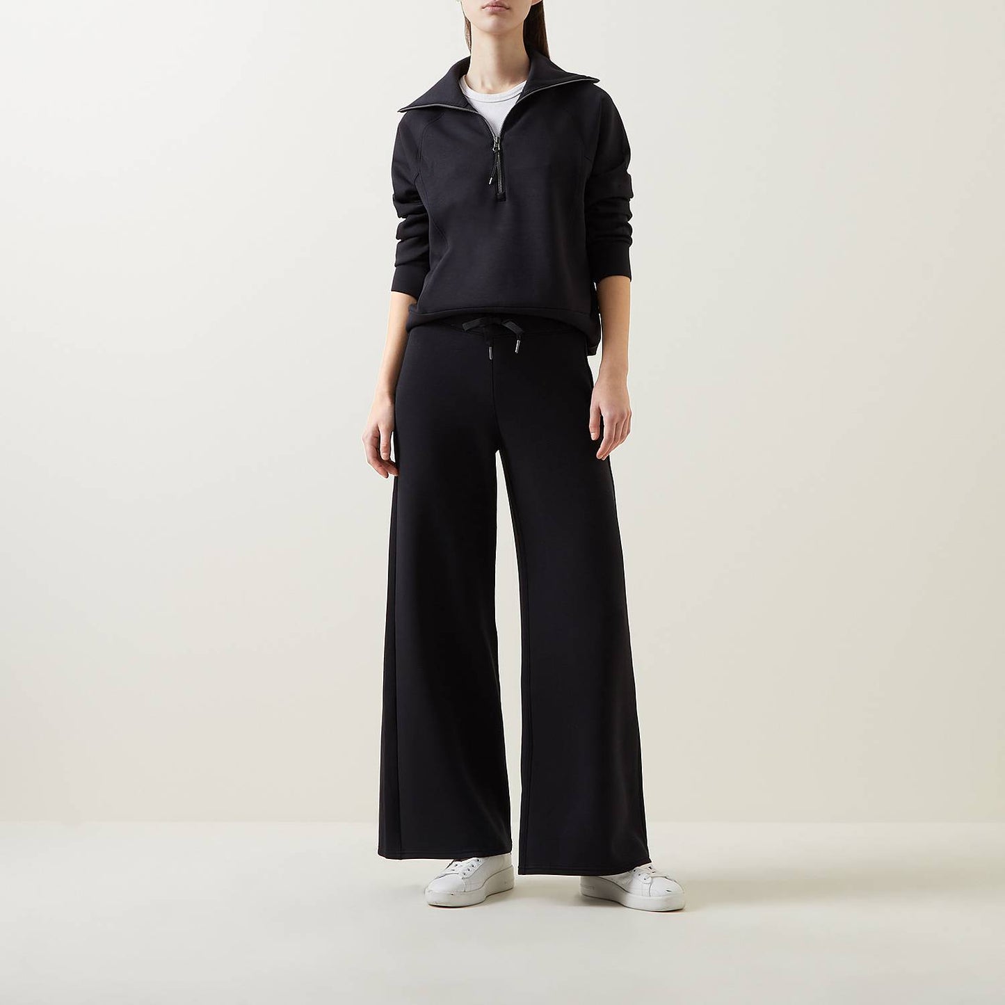 Long Sleeve Wide Leg Jumpsuit