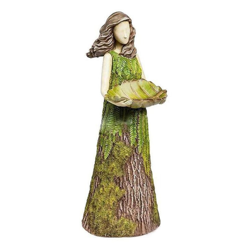 ( 💐🔥 Purchase 2 free birds 1) Forest Girl Bird Feeder - Bird Feeder Fairy Statue