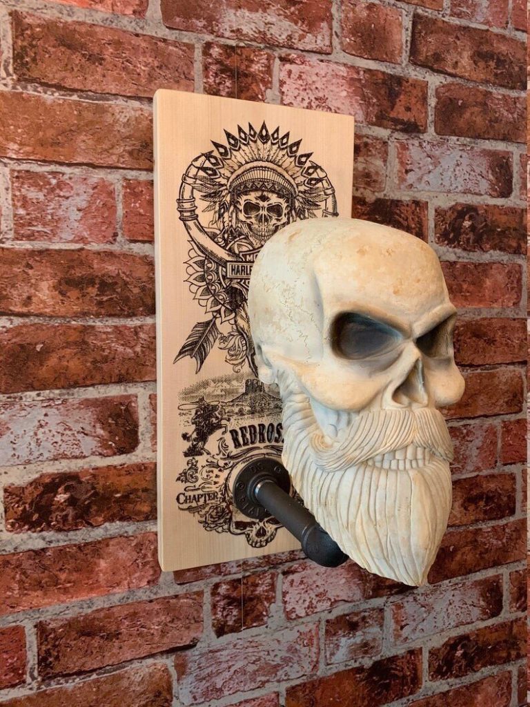 Bearded Skull – Eagle Skull & Cross