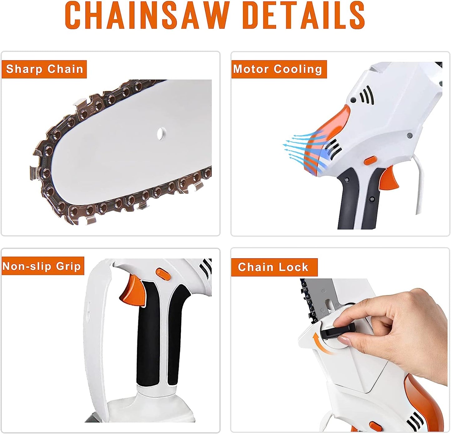 (Clearance Sale 70% OFF)  Mini chainsaw