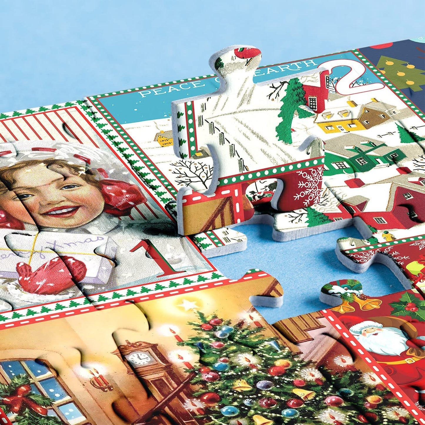 🎄2023 New Christmas Advent Calendar Jigsaw Puzzle 1000pcs🧩🎁(Buy 2 Free Shipping)