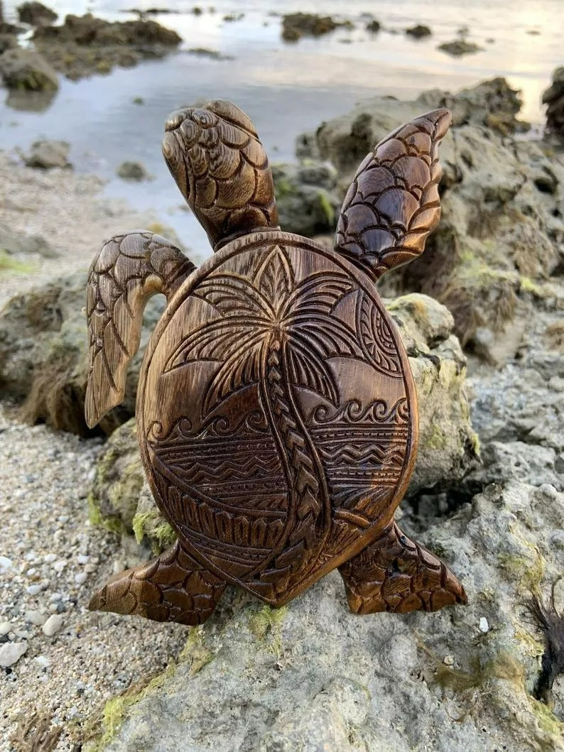 🔥Hot sale 49% OFF🔥Hawaiian Turtle Woodcarving