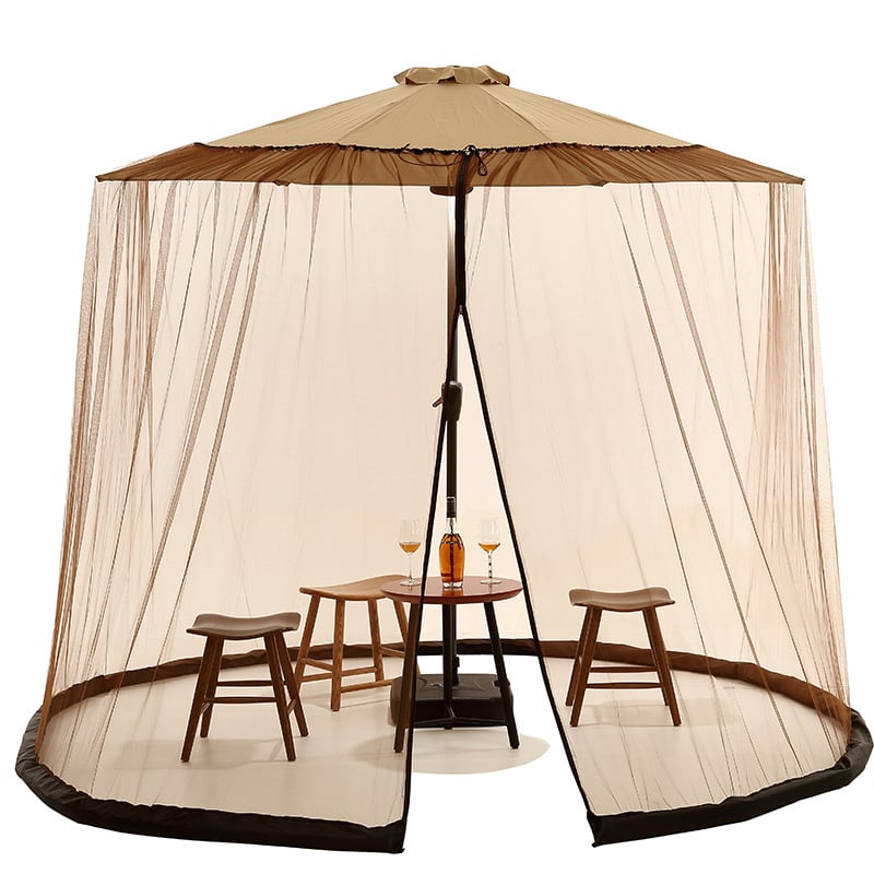 🔥SUMMER HOT SALE - 7.5-10 FT Patio Umbrella Mosquito Net