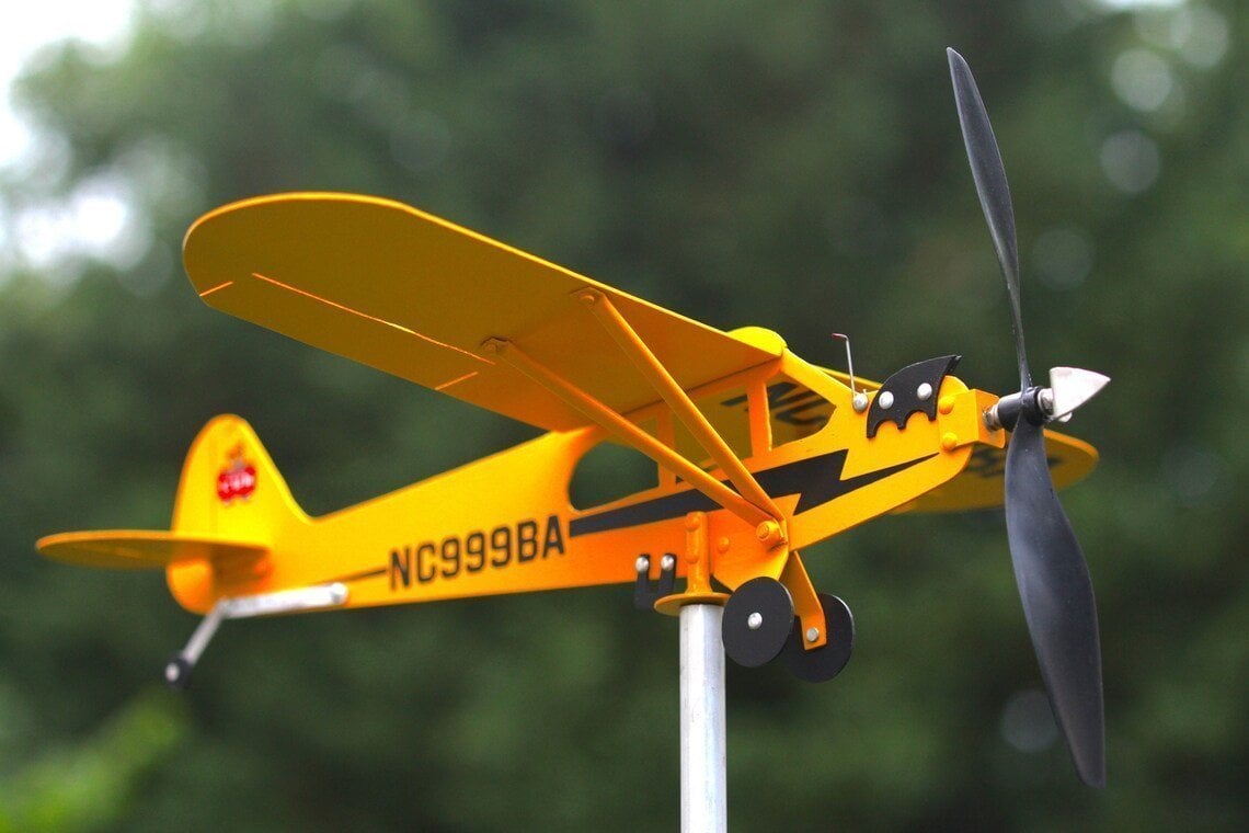 Airplane Weathervane - Gifts for flight lovers