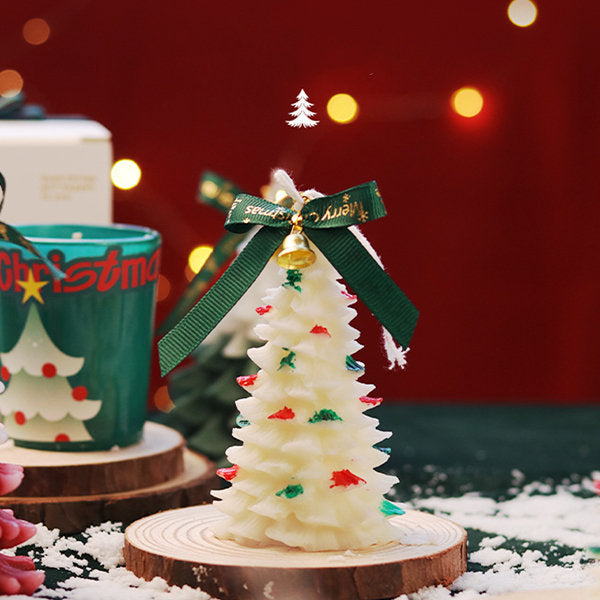 Christmas Tree Aromatherapy Candle - Festive Ambience