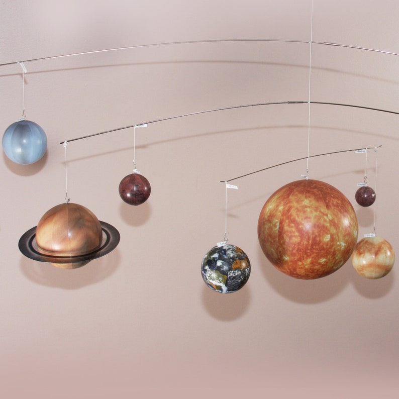 Solar System Planet Mobile Ceiling Decor